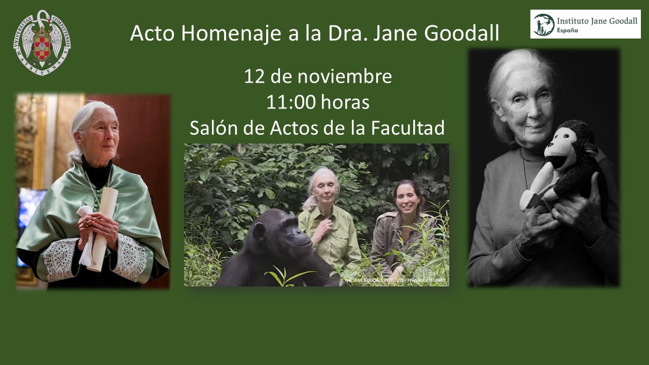 Acto Homenaje a la Dra. Jane Goodall